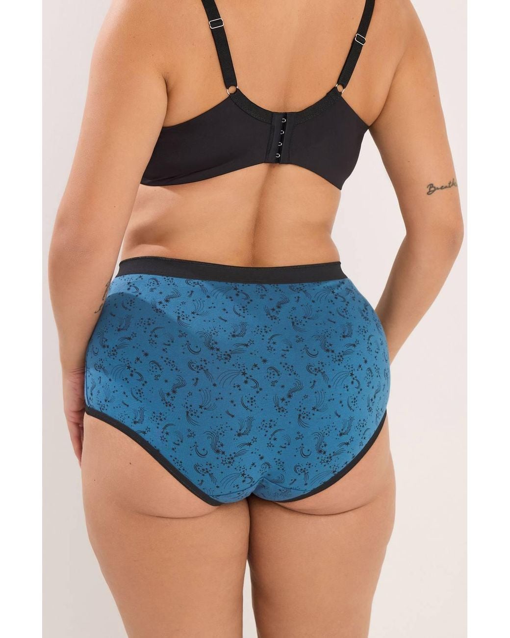 Yours Blue 5 Pack Shooting Star Full Briefs