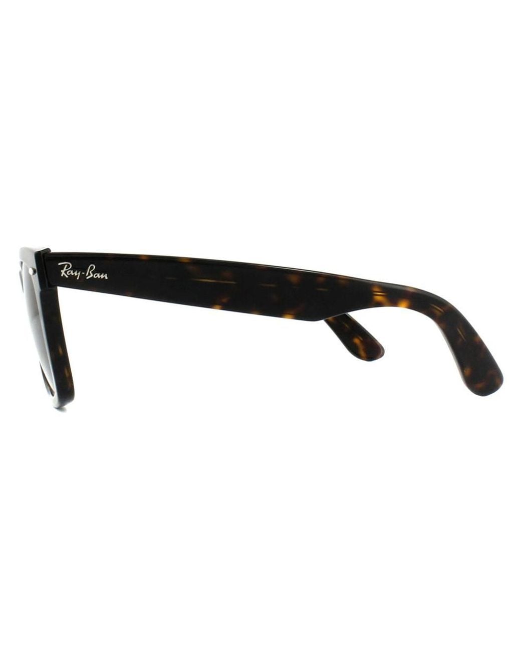 Ray-Ban Brown Rectangle Tortoise Polarized Sunglasses