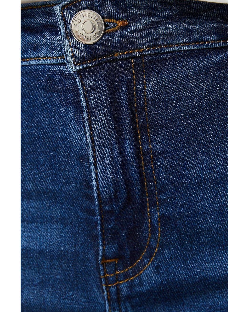 Dorothy Perkins Blue Comfort Stretch Slim Jeans