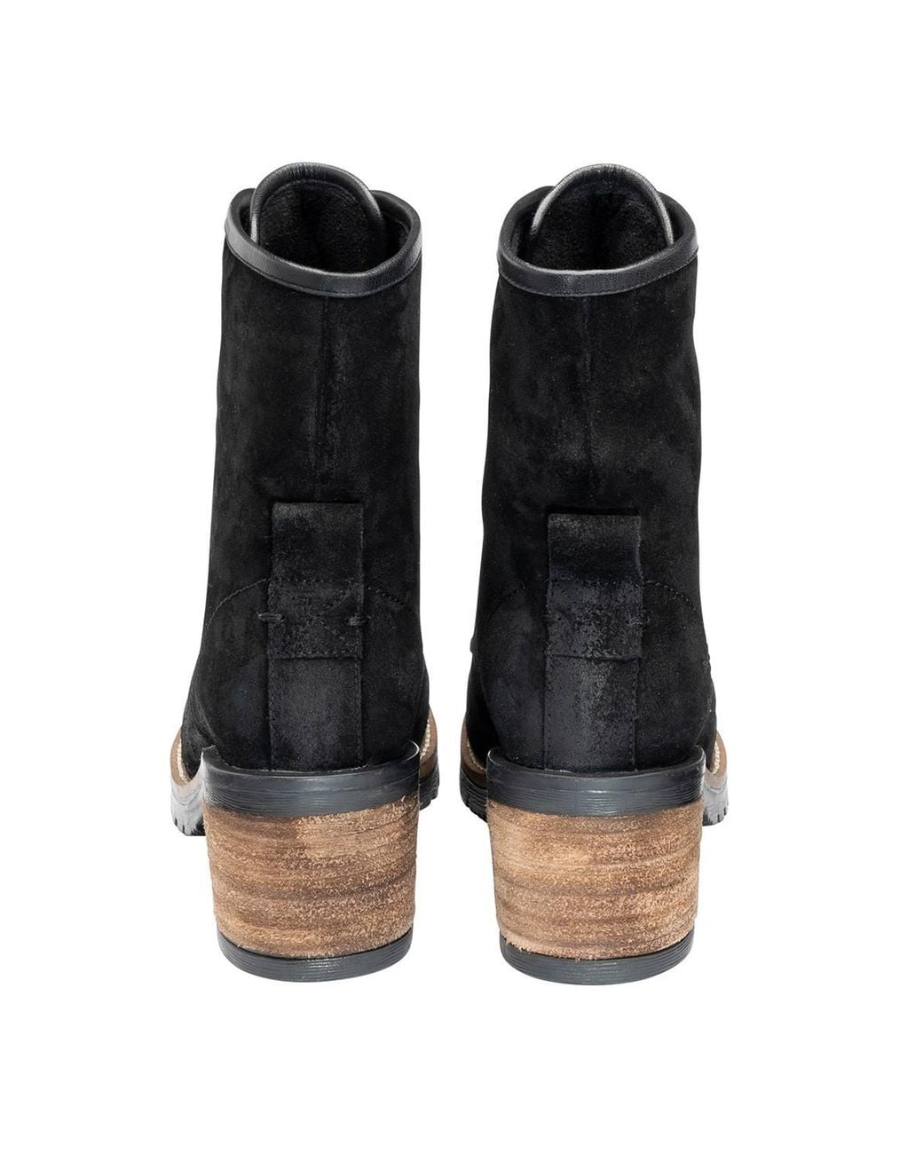 Ravel Black Suede 'Keyston' Ankle Boots