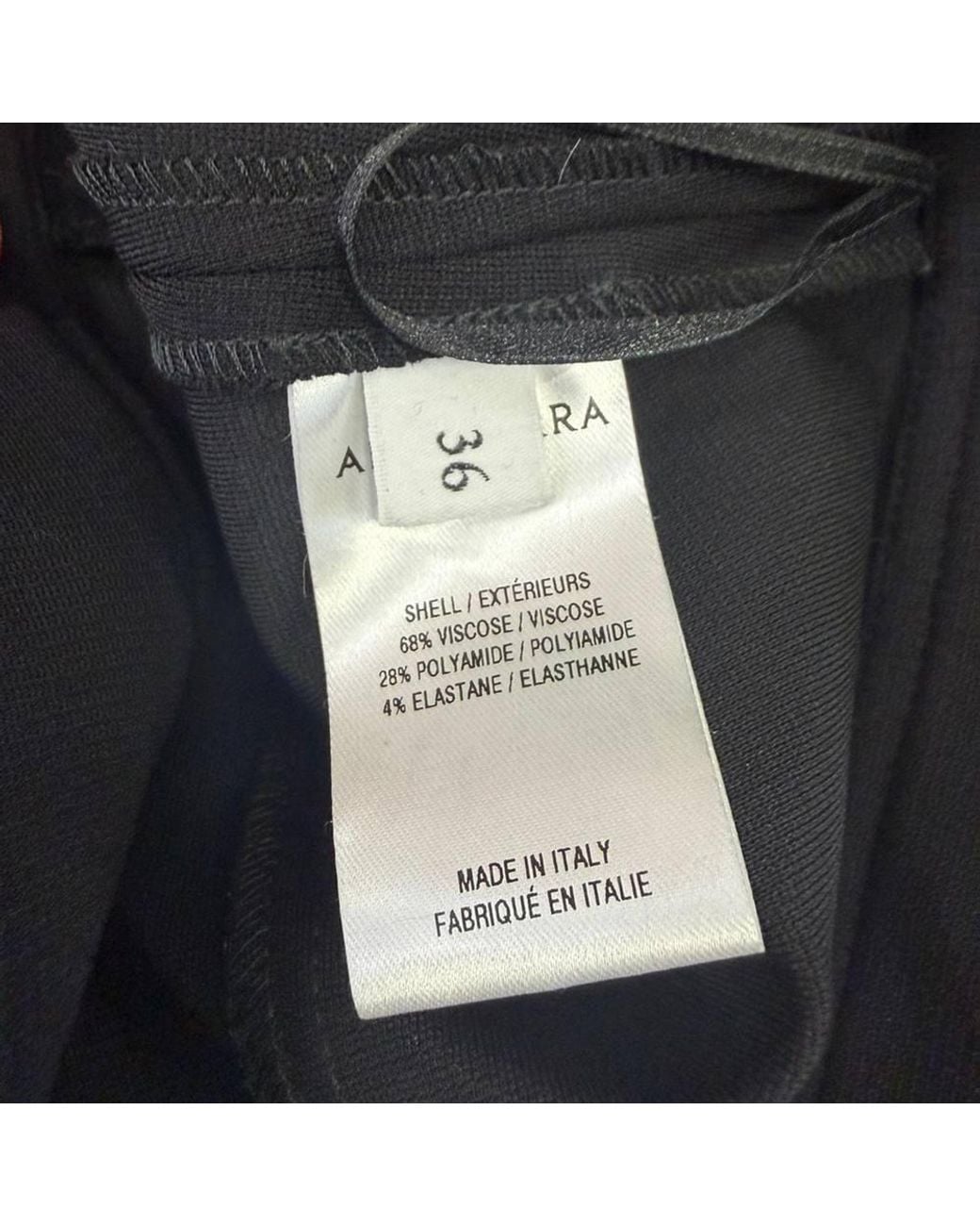 Altuzarra Black Preloved Straight Leg Pants