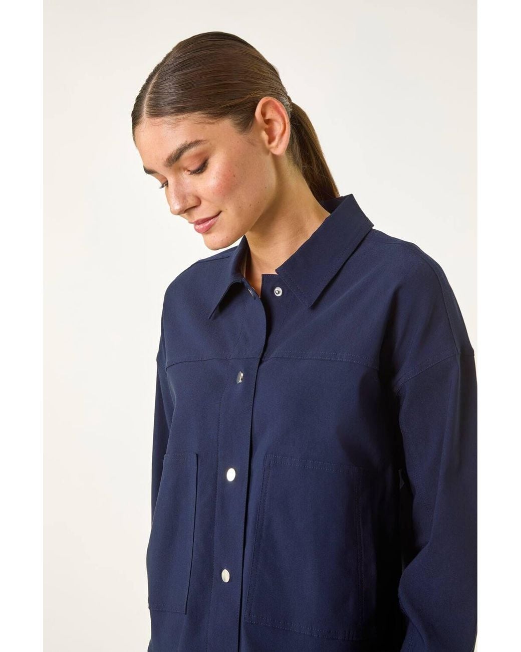 Roman Blue Patch Pocket Jacket
