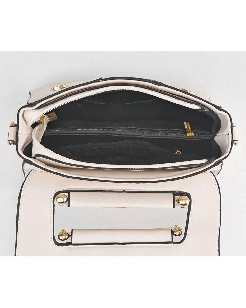 AJVANI Metallic Shoulder Handheld Top Handle Cross Body Clutch Bag