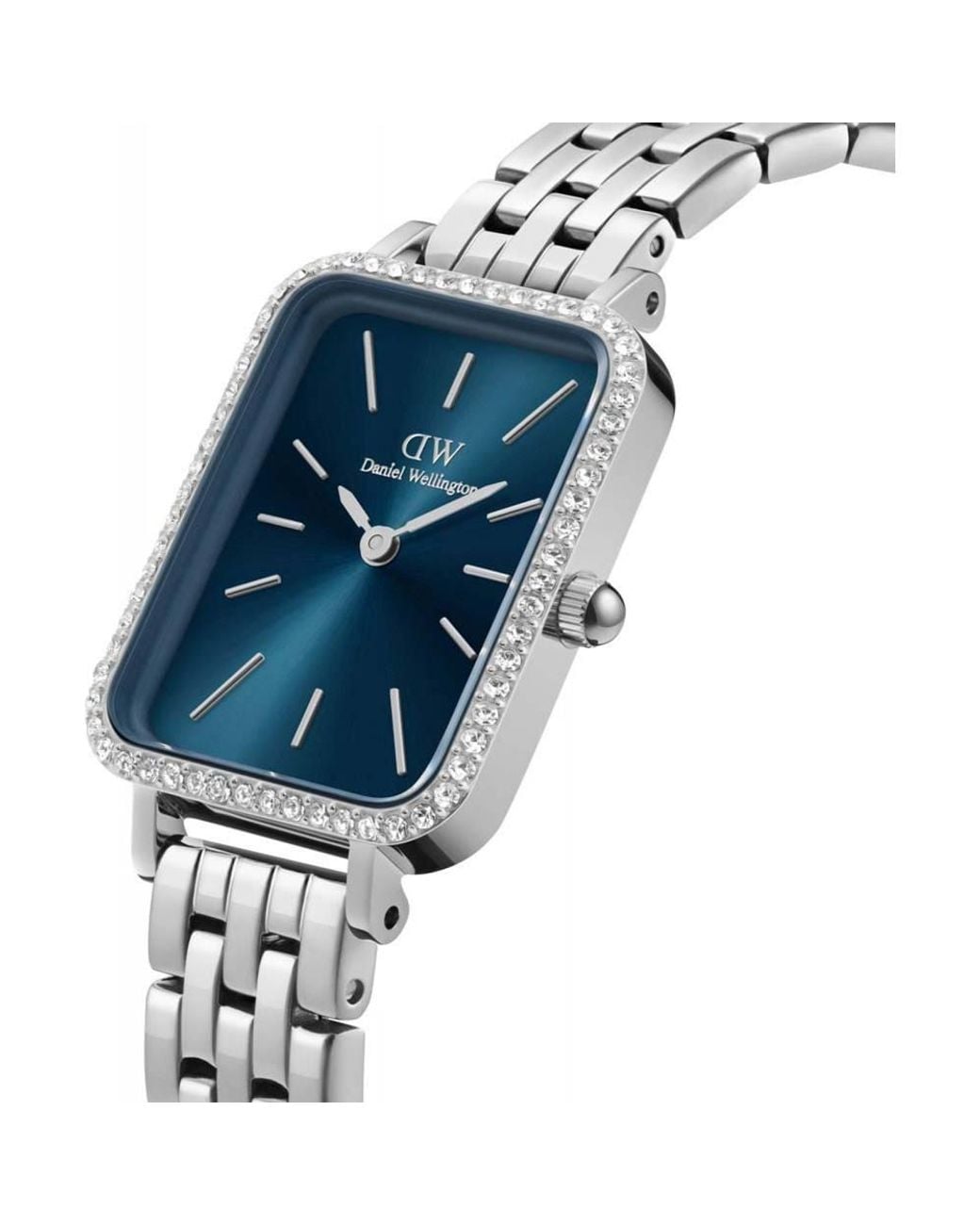 Daniel Wellington Blue Dw00100670 Quadro 20Mm Quartz Watch