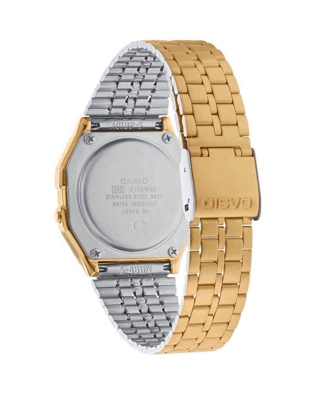 G-Shock Metallic A159Wgea-1Ef Collection 33Mm Quartz Watch