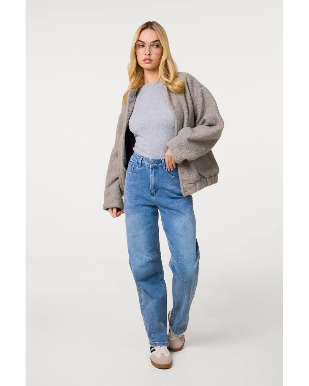 Pink Vanilla Blue Washed Denim Jeans