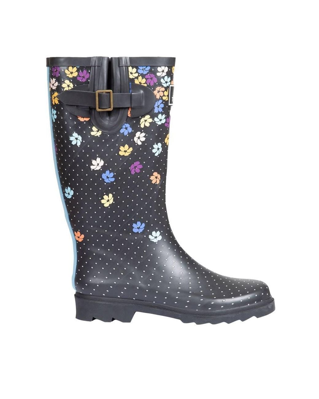 Trespass Blue Samira Printed Wellington Boots
