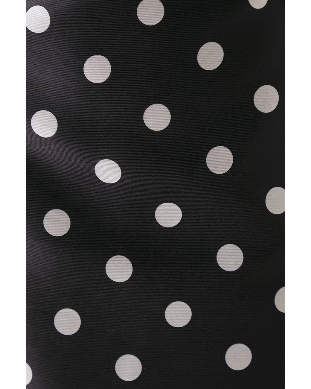 Warehouse Gray Spot Structured Puff Sleeve Bardot Midi Dress