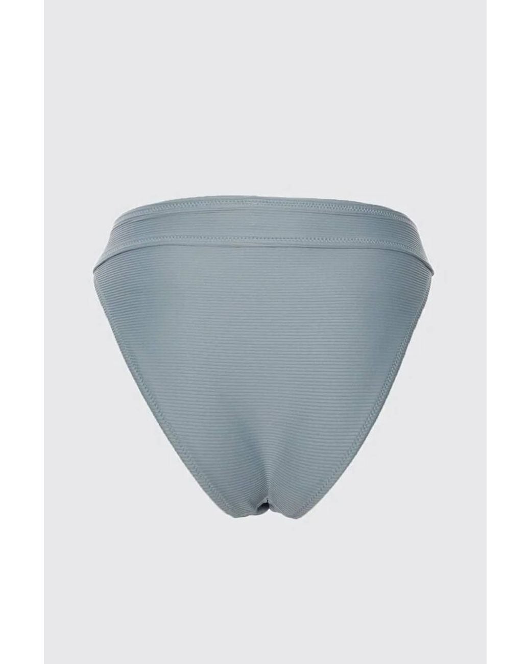 WOVCOR Multicolor Textured Regular Waist Bikini Bottom W/ Minimal High Leg Fit