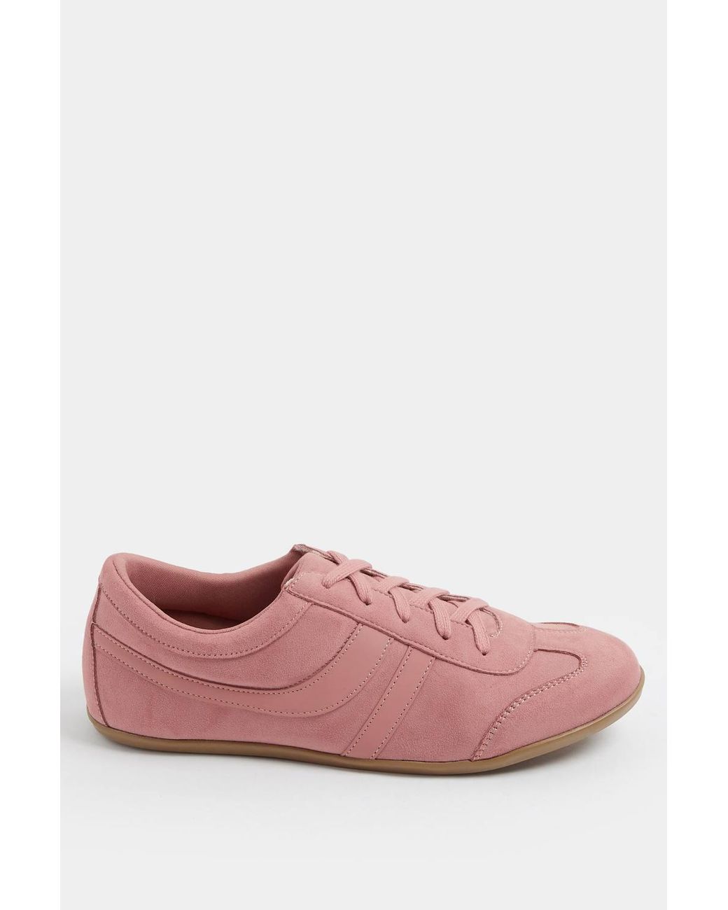 Long Tall Sally Blue Padded Retro Trainers