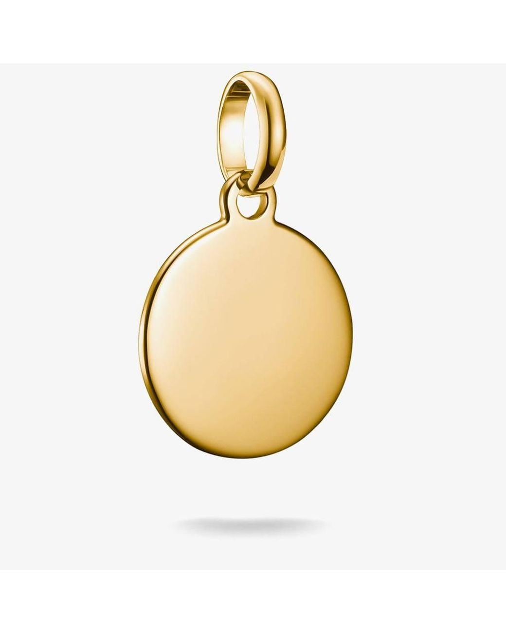 Thomas Sabo Metallic Charm Club Connect Plated Small Round Charm Cc1271-413-39