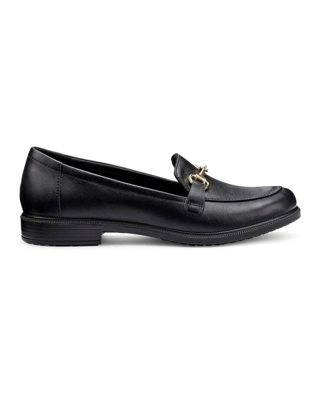 Hotter Black 'Clovelly' Loafers