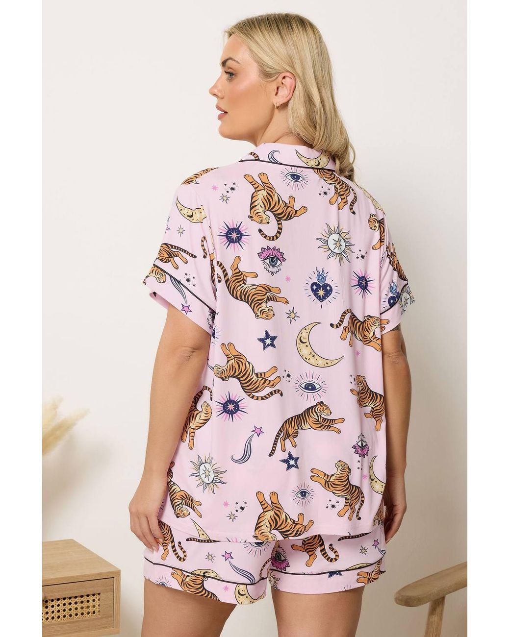 Yours Pink Celestial Short Pyjama Set