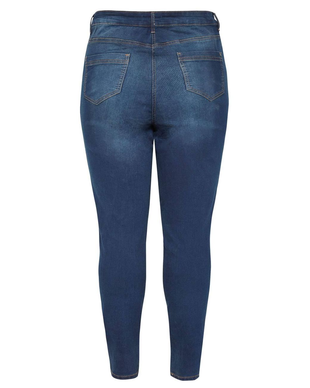 Yours Blue Skinny Ava Jeans