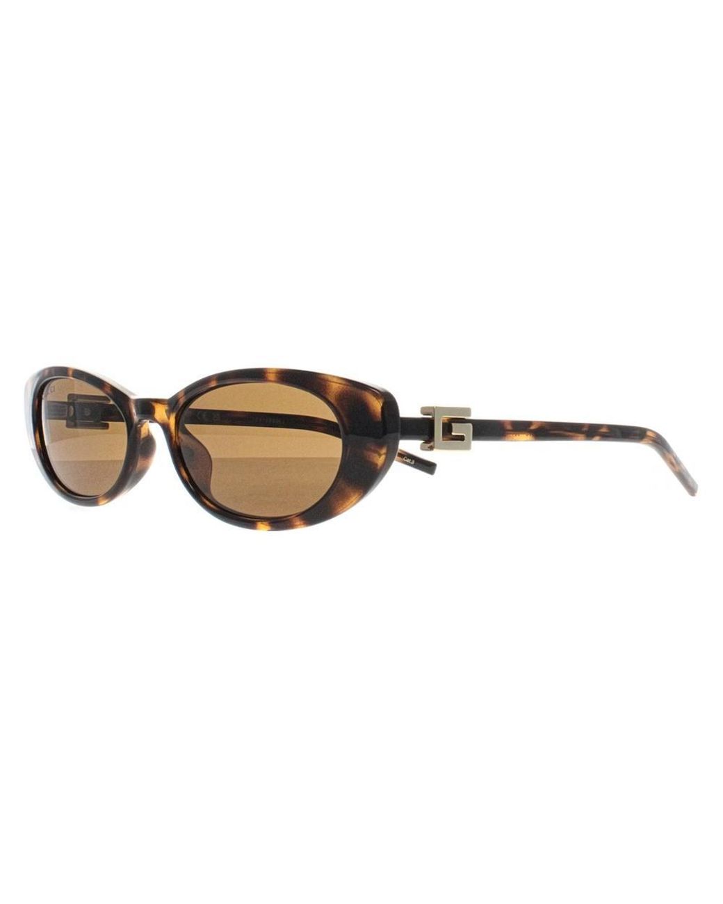 Gucci Brown Cat Eye Sunglass Havana Gg1680S