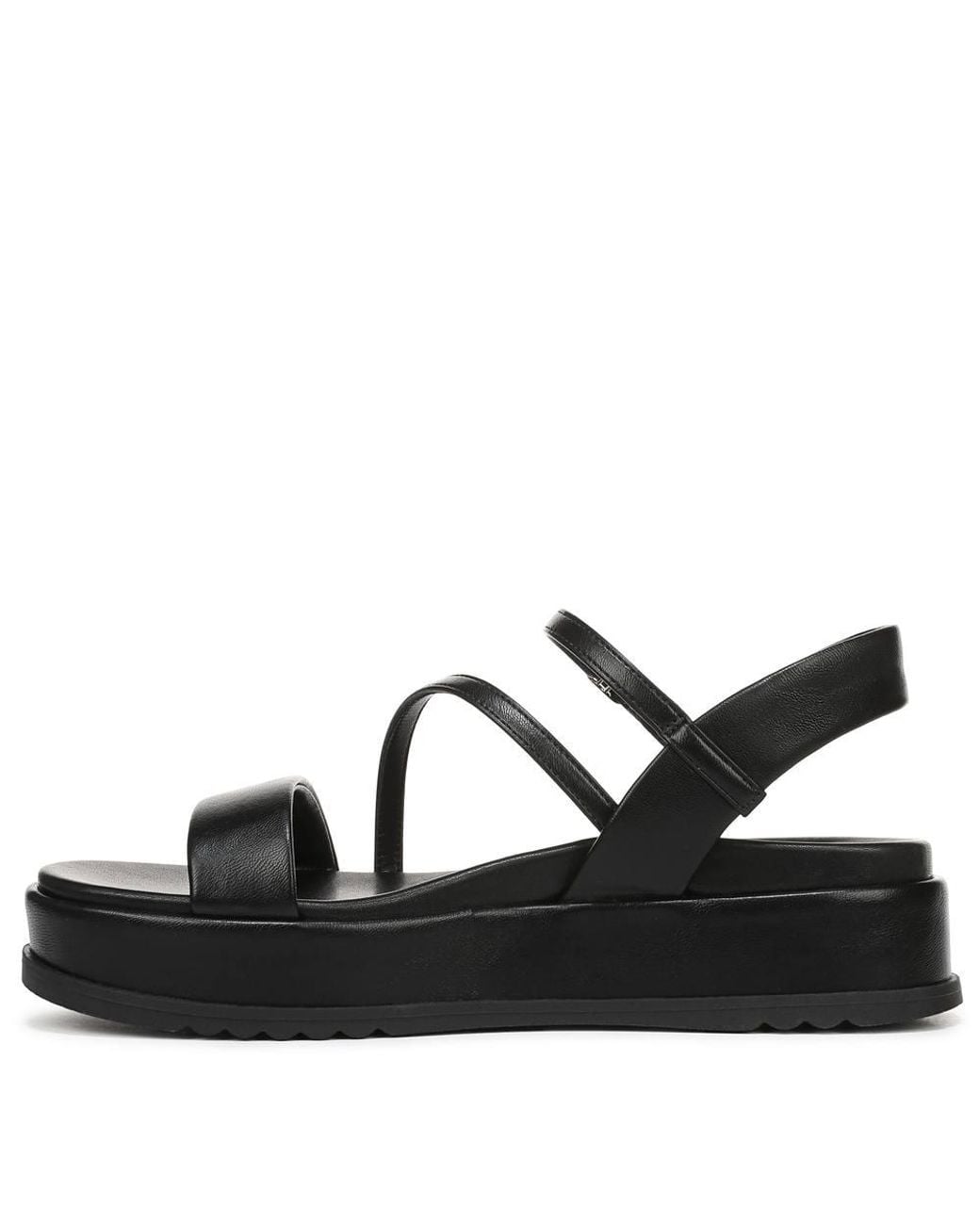 Naturalizer Black Zayda Strappy Sandals