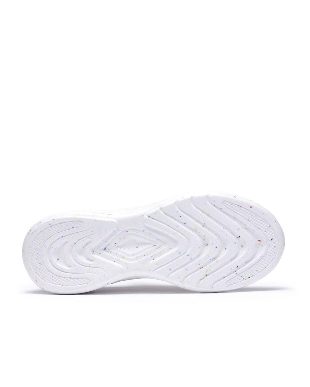 Clarks White Izza Slip Trainers