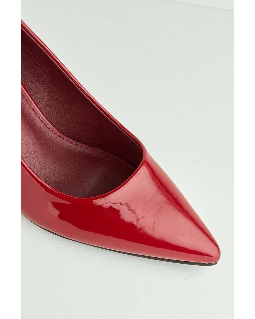 Miss Diva White Aranea Pointed Toe Court Shoes