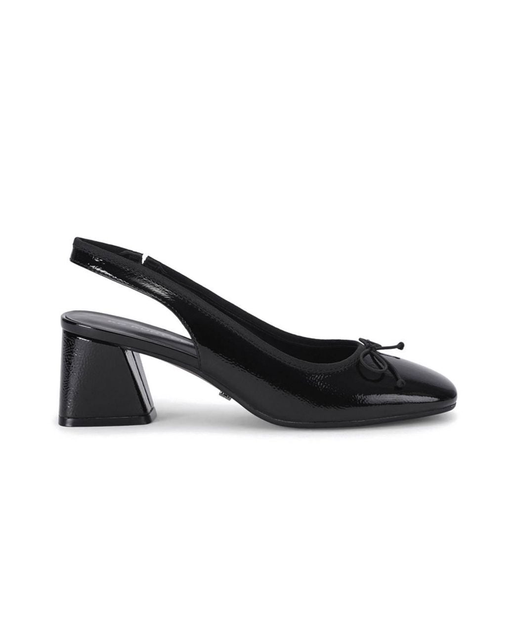KG by Kurt Geiger Black 'Axis Court' Patent Heels