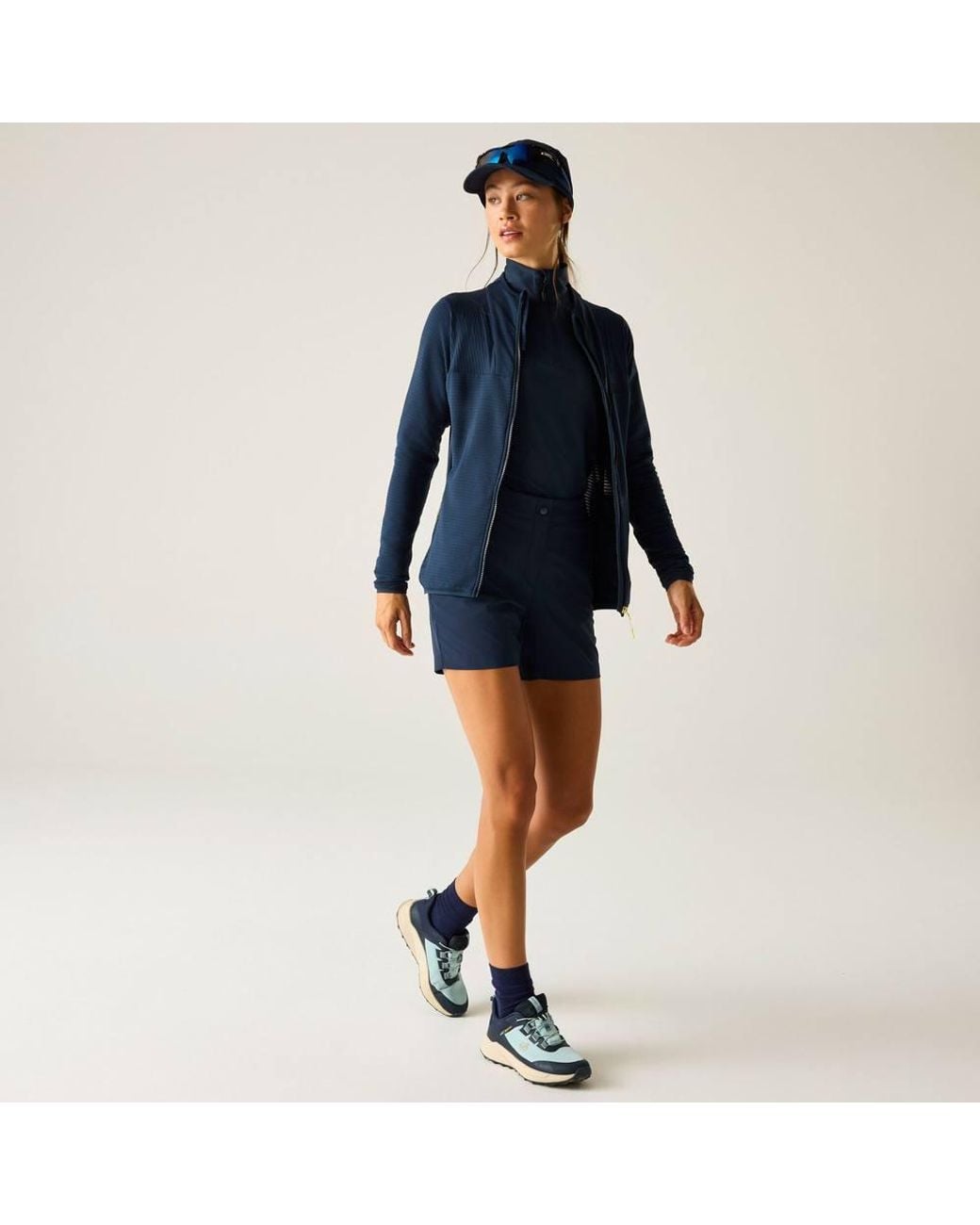 Dare 2b Blue Torrek Textured Full Zip Stretch Midlayer