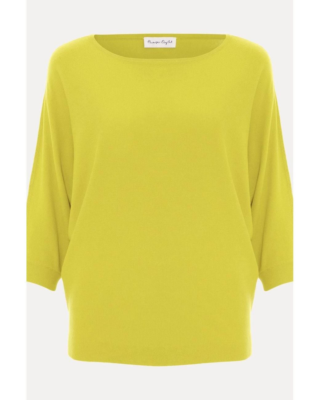 Phase Eight Yellow Cristine Knit Jumper