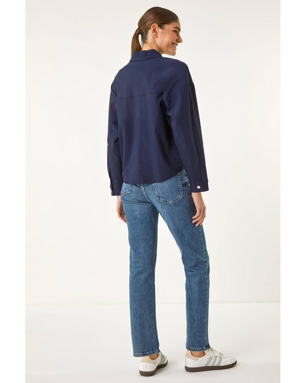 Roman Blue Patch Pocket Jacket