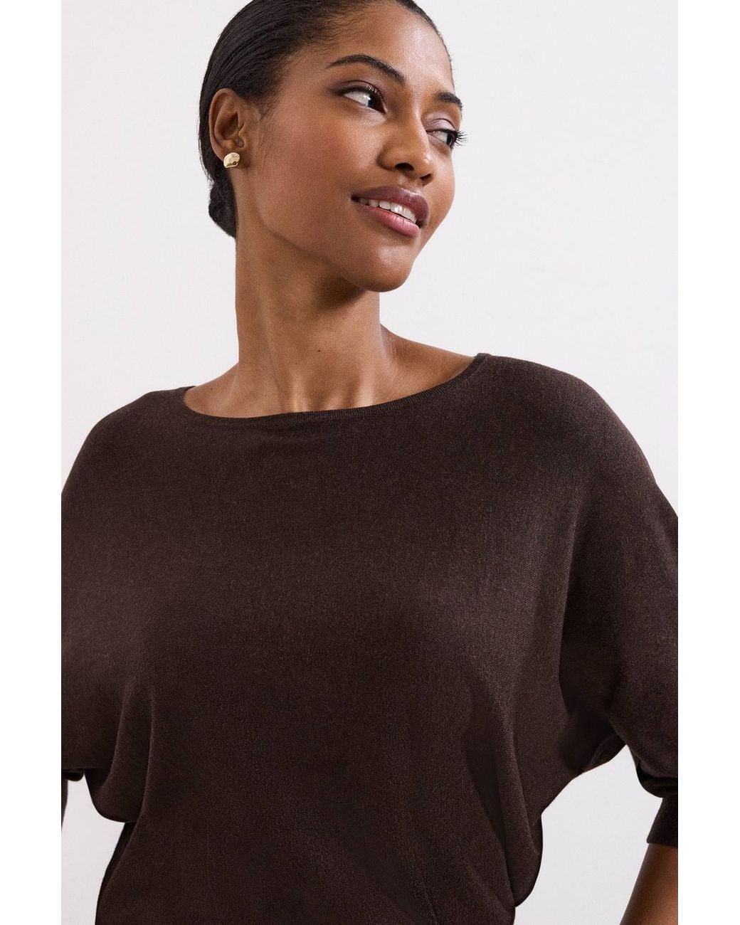 Phase Eight Black Cristine Knit Jumper