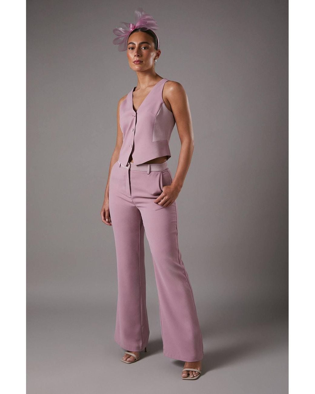 Coast Pink Premium Tailored Waistcoat