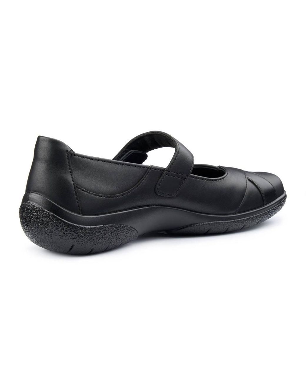 Hotter Black Extra Wide 'Hope' Mary Janes