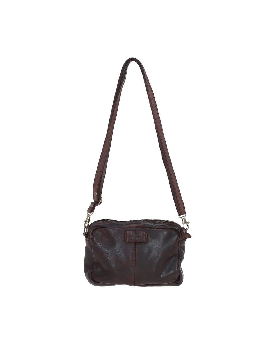 Ashwood Leather Black Real Leather Vintage Cross Body Bag