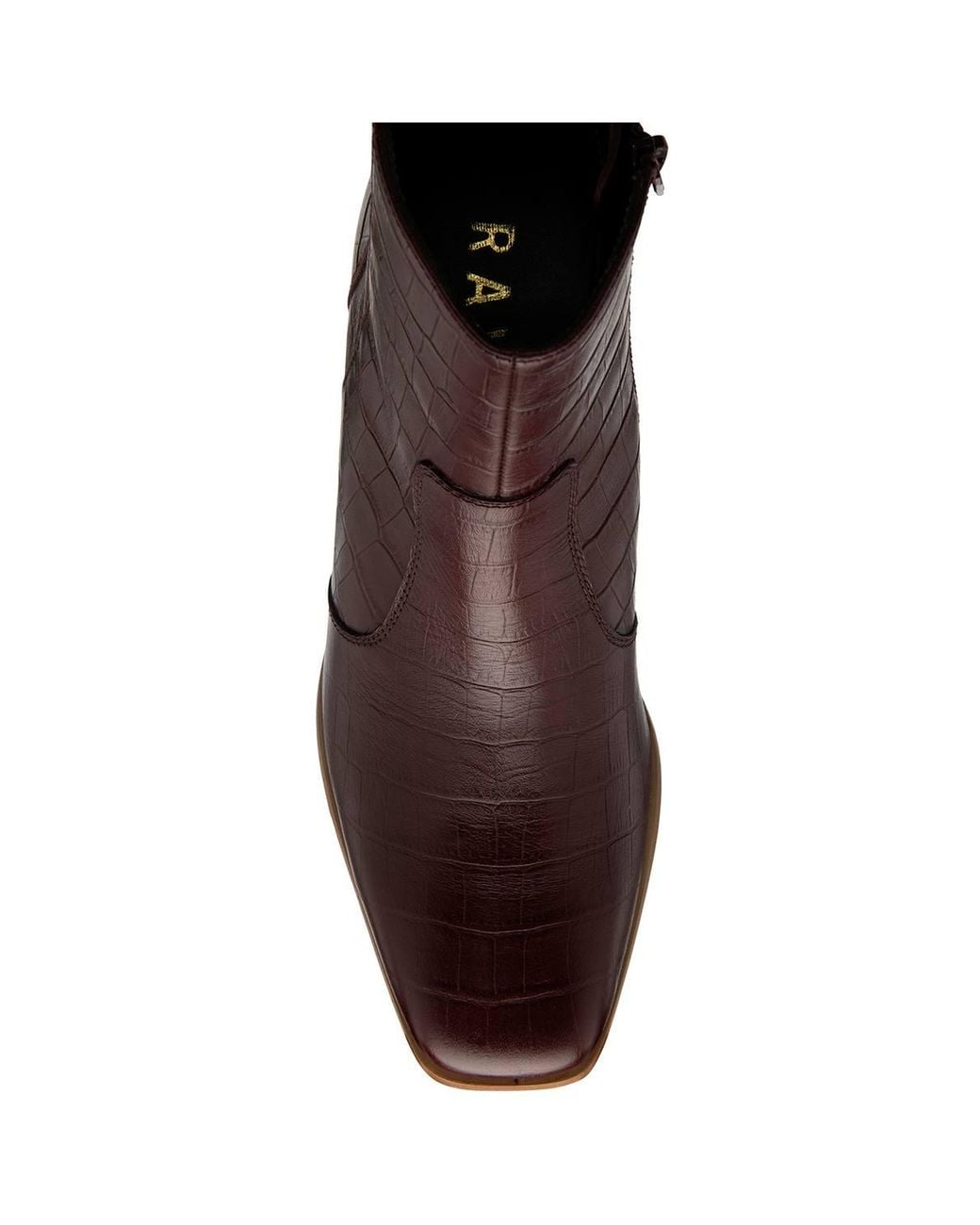 Ravel Brown 'Louth' Leather Ankle Boots