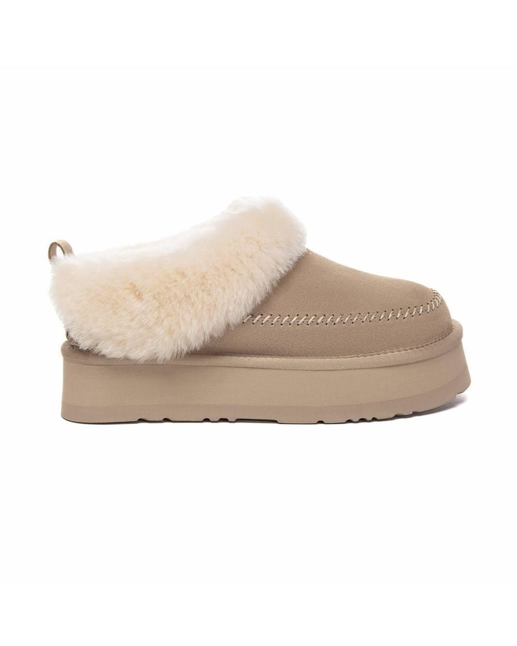 EverAu Australia Natural Sheepskin Wool Pulvara Slippers W/ Eva Sole