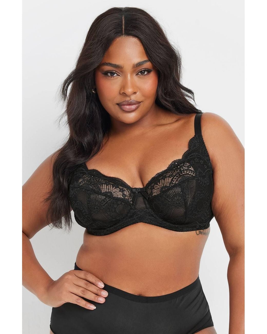 Yours Pink 2 Pack Lace Underwired Bras