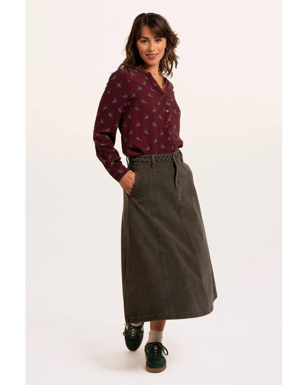 Brakeburn Multicolor Arabelle Blouse