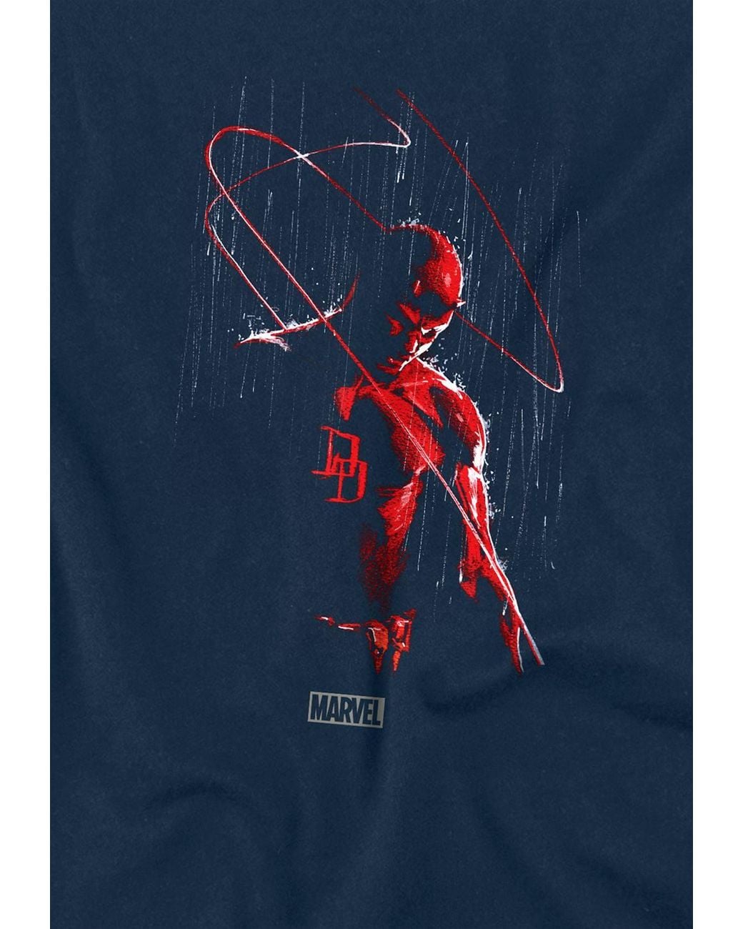 Marvel Blue Daredevil Rain T-Shirt