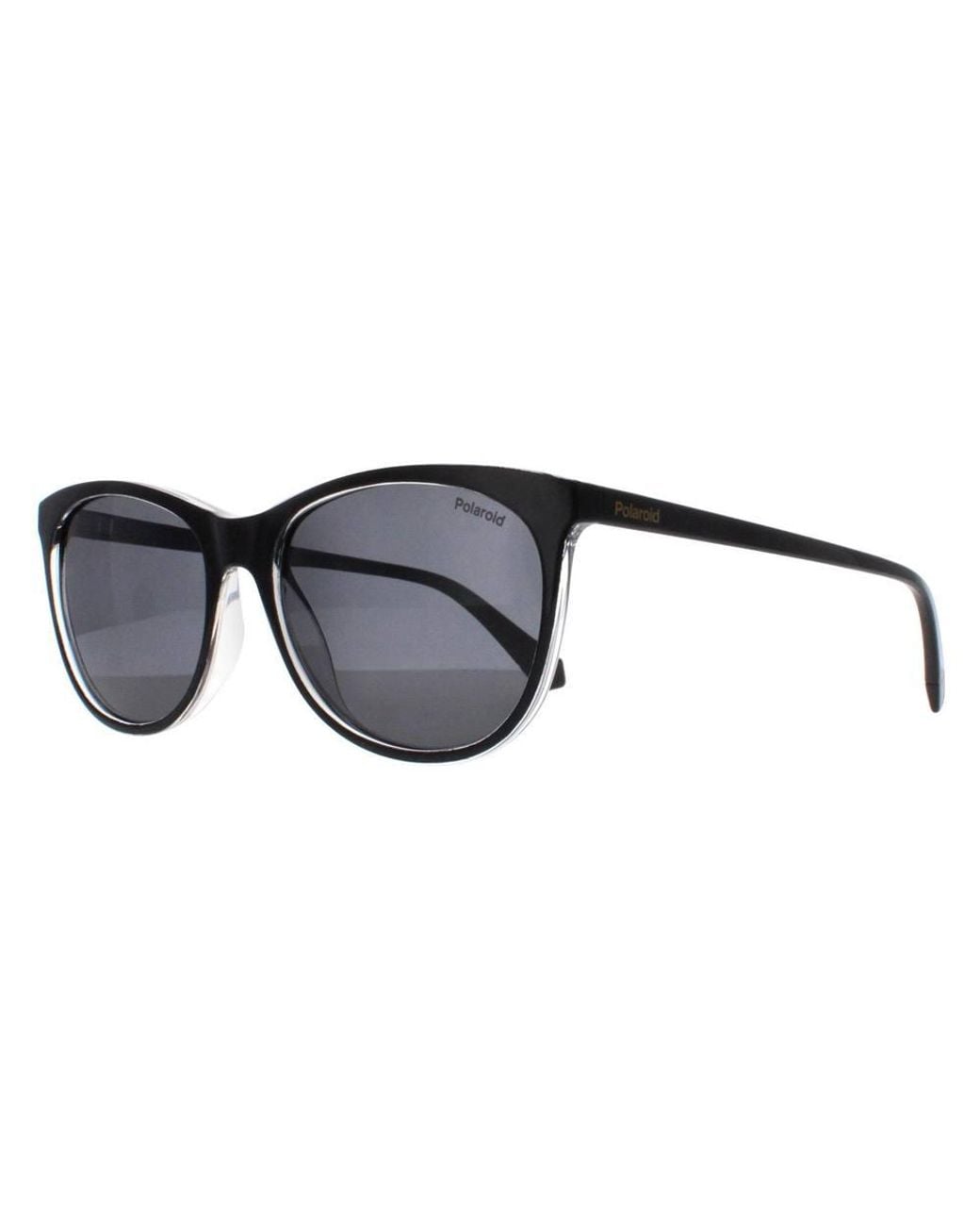 Polaroid Black Cat Eye Sunglass Crystal Polarized Pld 4161/S