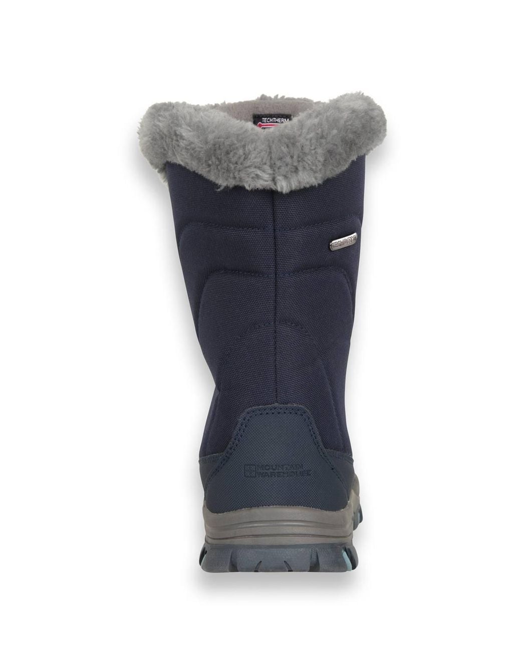 Mountain Warehouse Black Ohio Snow Boots Winter Walking Snowproof