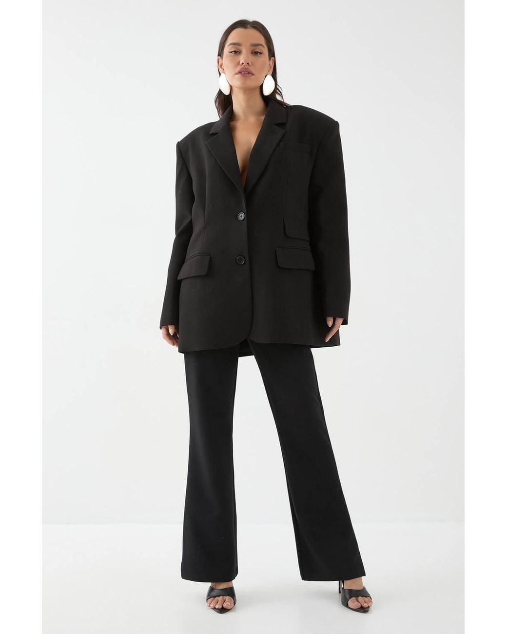 MissPap Black Premium Oversized Blazer