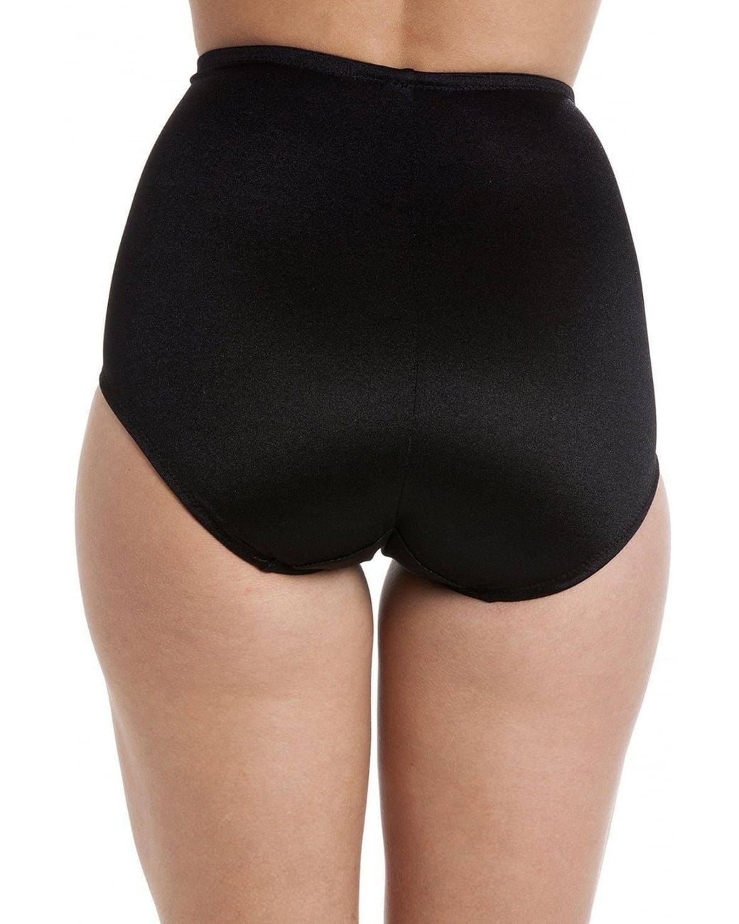 CAMILLE Black Two Pack Full Support Shapewear Briefs