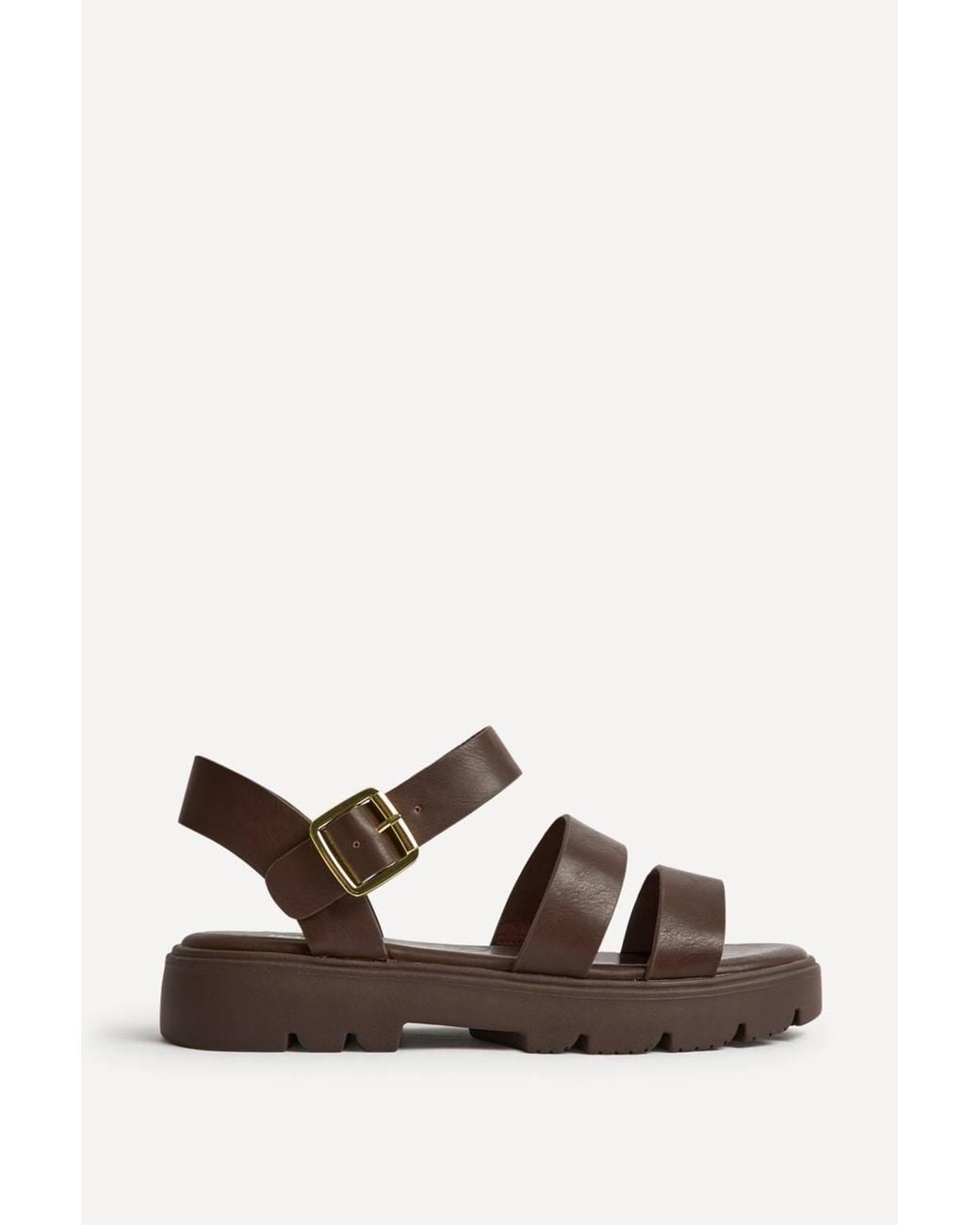 Linzi Brown Tayla Wide Fit Gladiator Sandals