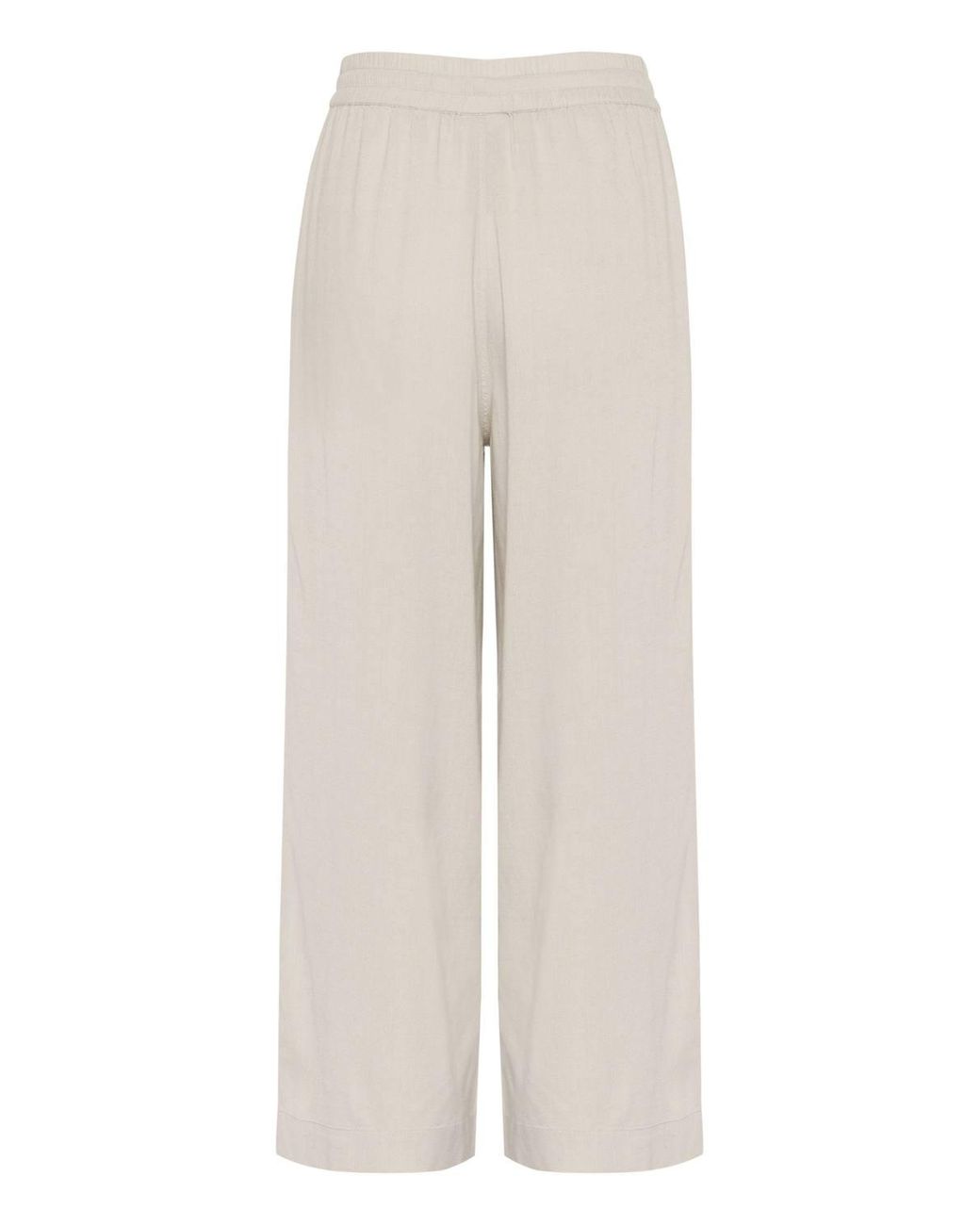 Kaffe Multicolor Kamilia Cropped Wide Trousers