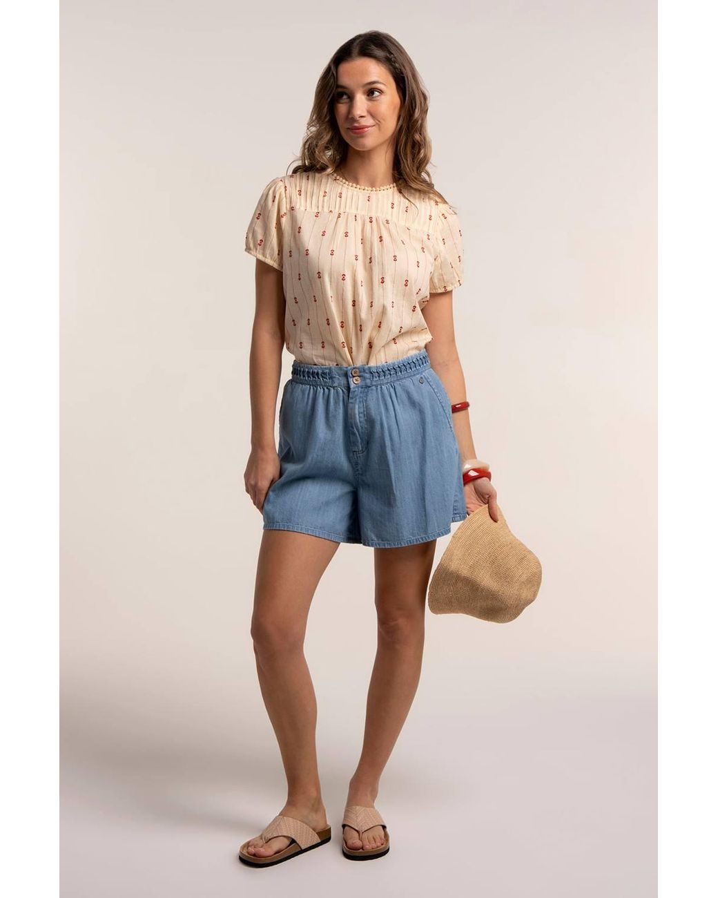 Brakeburn Blue Luna Blouse
