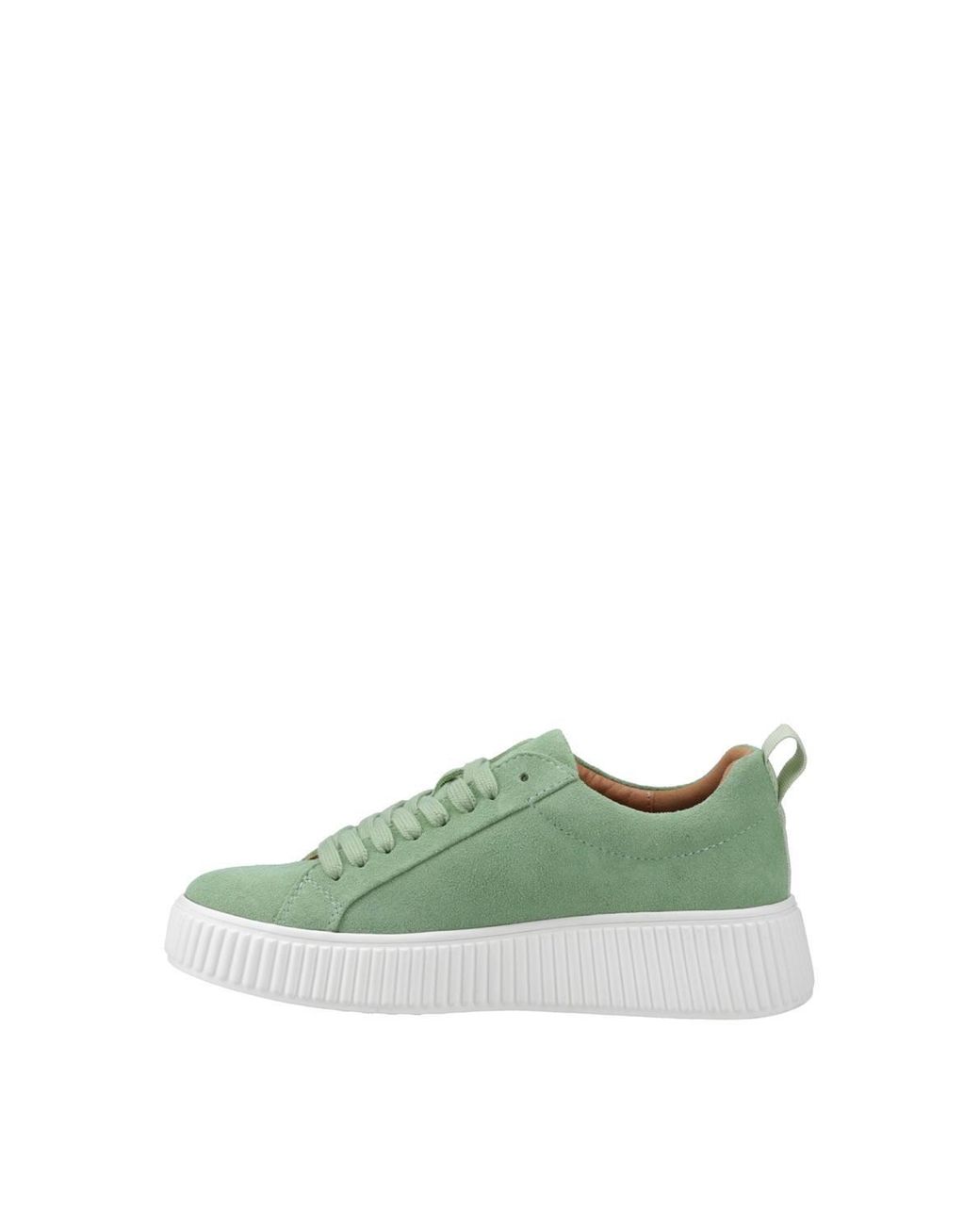 Hush Puppies Green Harlow Suede Sneaker