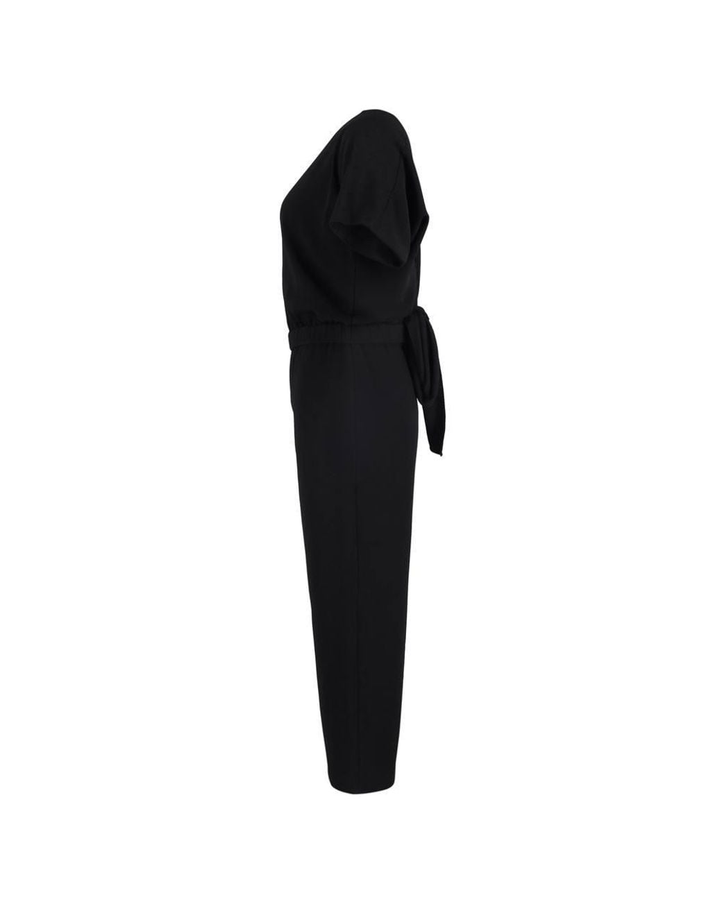 Vanessa Bruno Black Preloved Bow Detail Back Jumpsuit