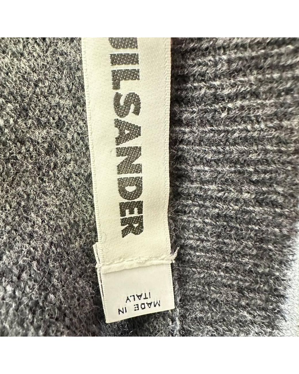 Jil Sander Blue Preloved Button-Down Knitted Cardigan