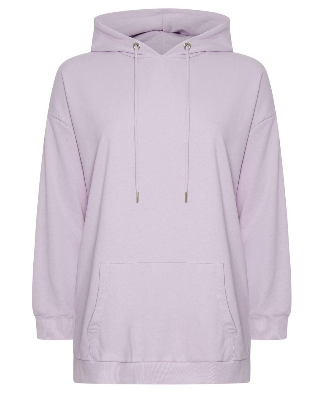 Yours Purple Pocket Front Hoodie