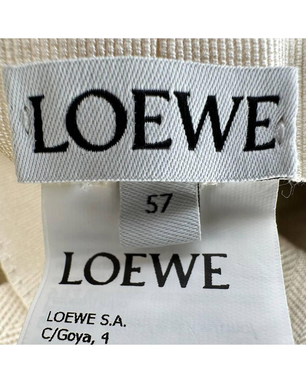 Loewe Green Preloved Fisherman Hat