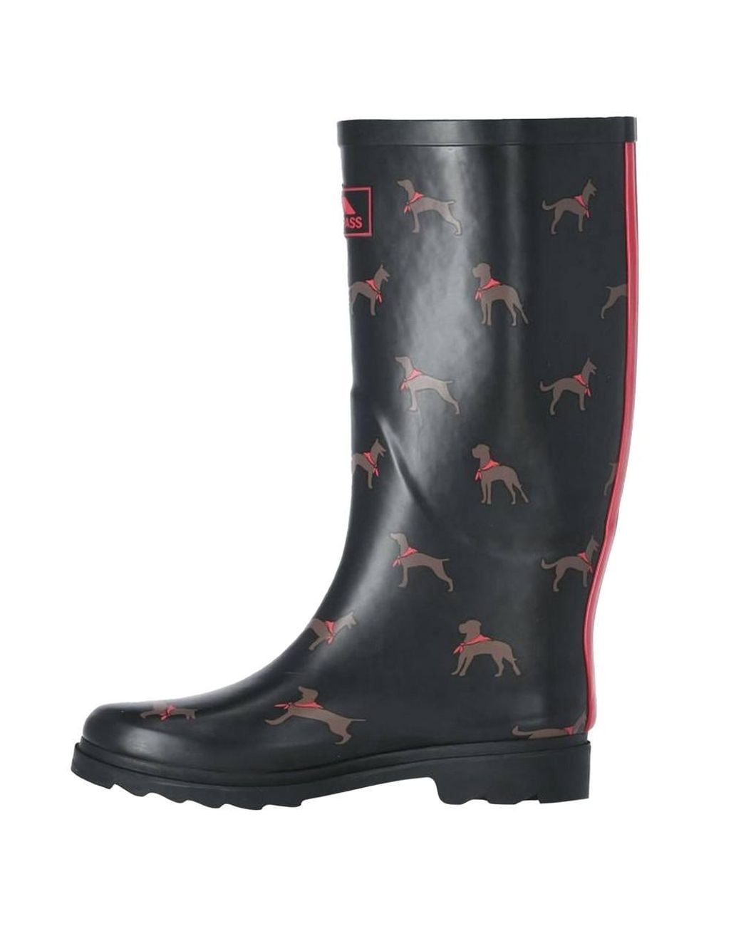 Trespass Black Samira Wellington Boots