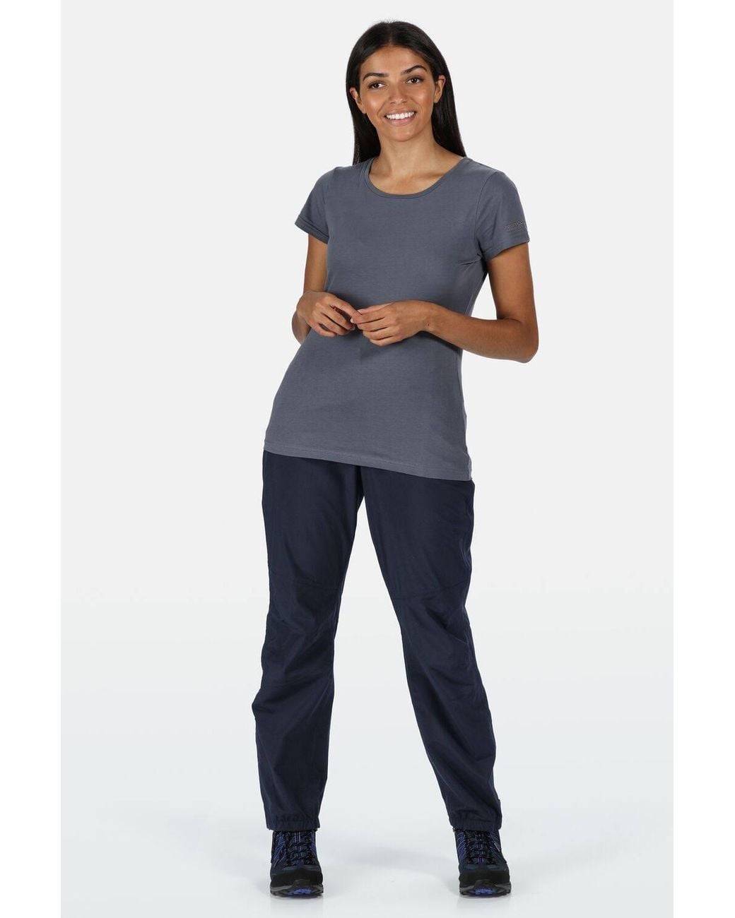 Regatta Blue 'Highton Stretch' Walking Overtrousers