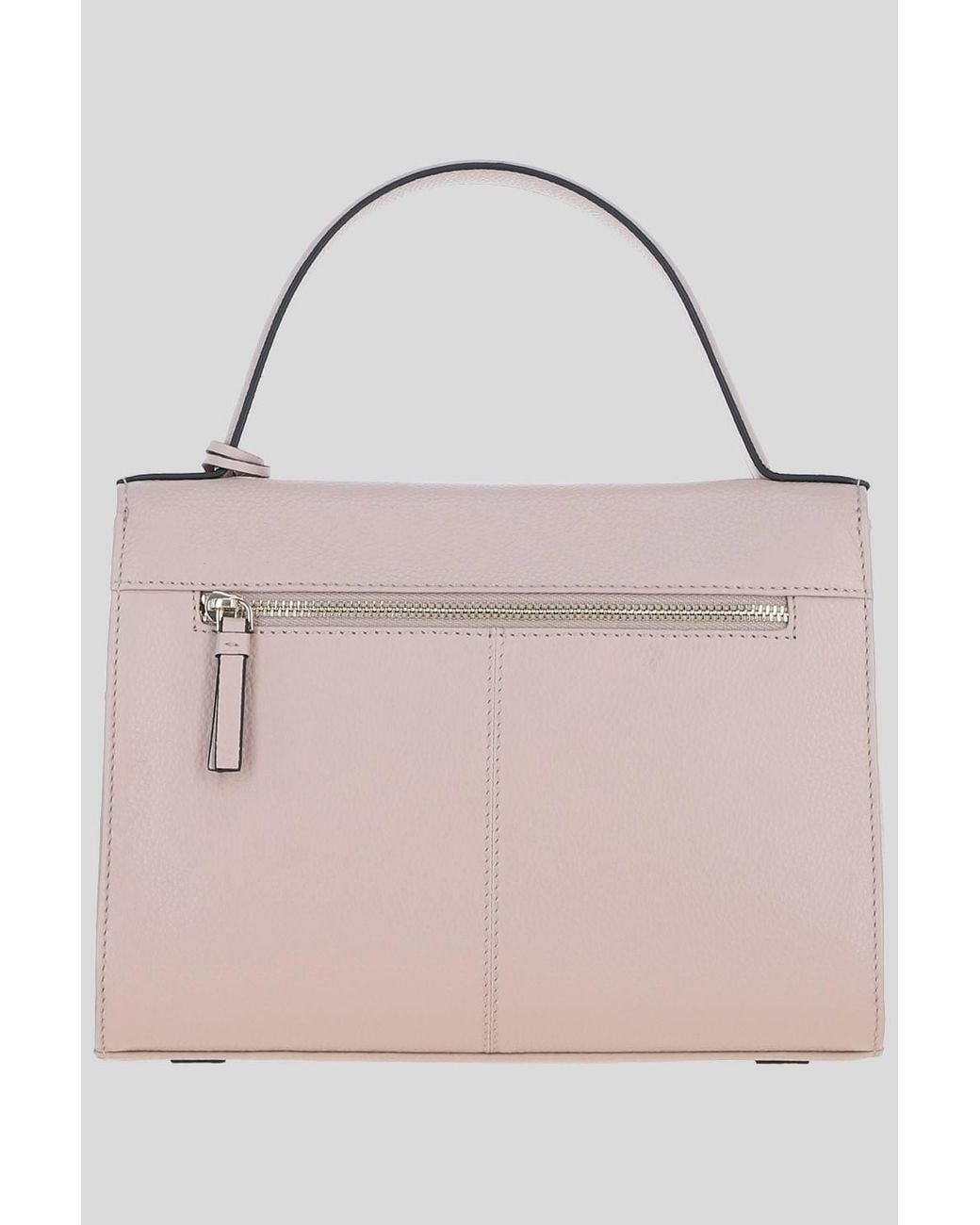 Ashwood Leather Natural 'Ardora' Real Leather Handbag W/ Detachable Crossbody Strap